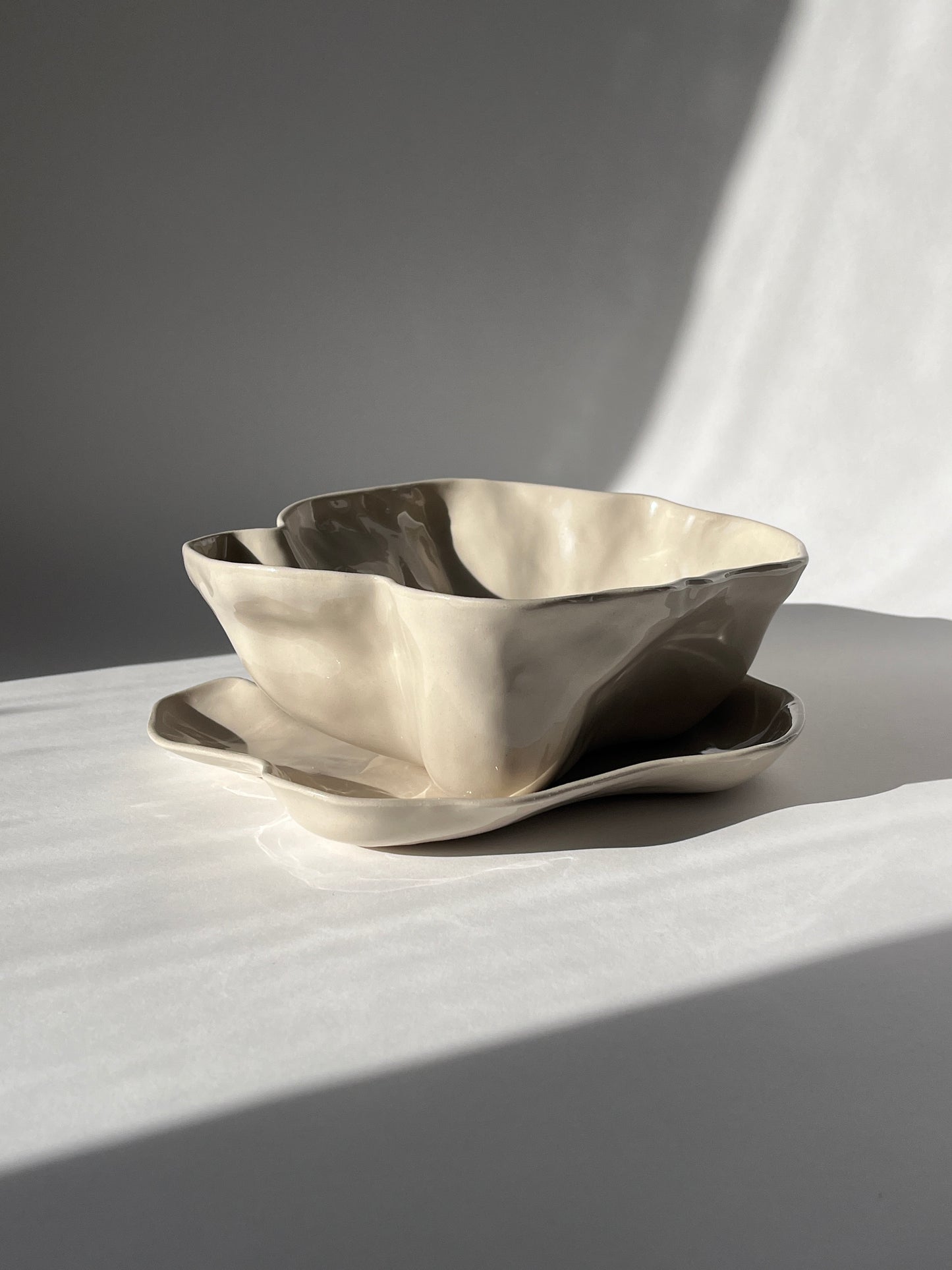 AUSTER TP BOWL cream