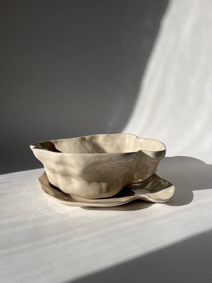 AUSTER TP BOWL cream