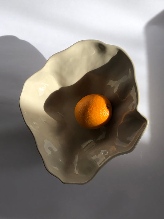 AUSTER BTM BOWL cream